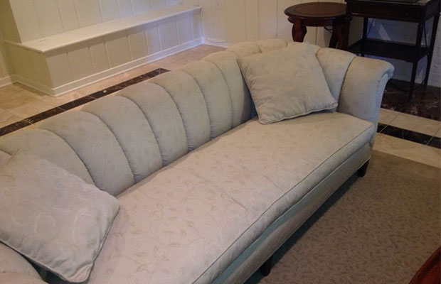 Fabric sofa cleaning in Houston
